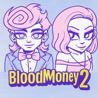Bloodmoney 2 is the sequel to the indie game Bloodmoney! but expands on the story, characters, and psychological depth. Players start by caring for Harvey, a cuddly puppet, with status bars like food and mood displayed on the screen.