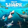 Crazy Shark is a fast-paced survival game where you control a hungry shark, eat prey, avoid dangers, upgrade abilities, and evolve to dominate the ocean!