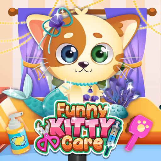 How to play Funny Kitty Care